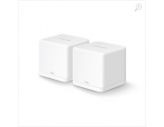 MERCUSYS Halo H30G(2-pack) AC1300 Whole Home Mesh Wi-Fi System,SPEED: 400 Mbps at 2.4 GHz + 867 Mbps at 5 GHz,SPEC: 2× Internal Antennas, 2× Gigabit Ports per Unit (WAN/LAN auto-sensing),FEATURE: MERCUSYS APP, Router/AP Mode, One Unified Network, Seamless
